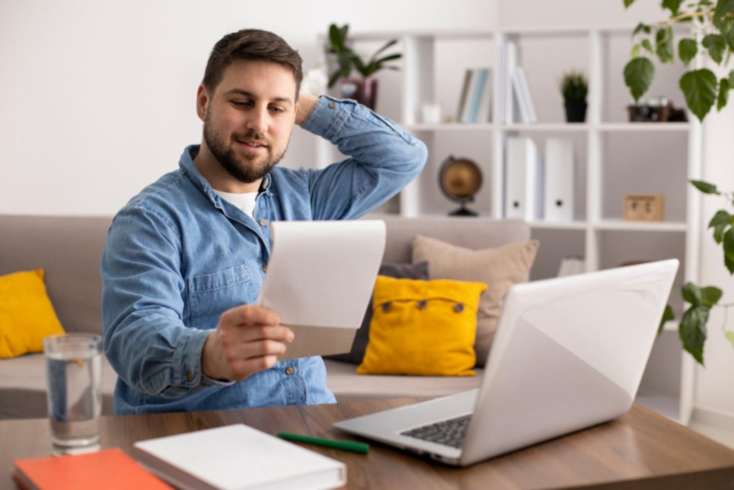 Moderne Arbeitsumgebung für Finanzberatung